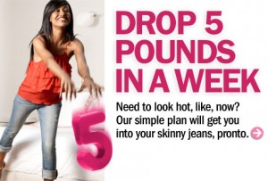 how to lose 5 pounds in a week - how to lose weight fast in a week